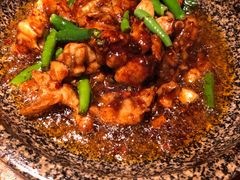 酱爆石锅蛙-绿茶餐厅(蓝色港湾店)