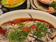 葱油清水鱼-浙江西子宾馆·牡丹厅