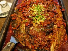 香辣味烤鱼-江边城外烤全鱼(魏公村店)