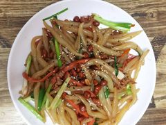 三丝炒银针粉-黄师奶美食