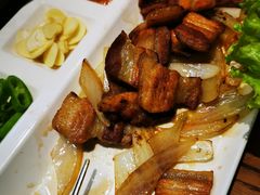 烤五花肉生菜-京玉菲饭店(李村店)