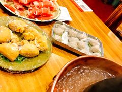 自制虾滑-东镇老火锅(长春路首店)
