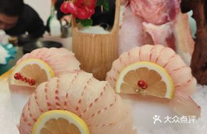 Rainbow Grouper Sashimi