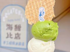 宇治抹茶日本柚-海比甜店·意式手工冰激淋happy habit gelato