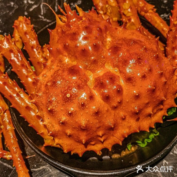 男朋友叫我来的店⚈₃⚈必须吃帝王蟹火锅安排！