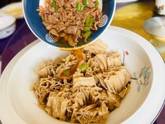 莜面羊肉汁-五台山大锅饭