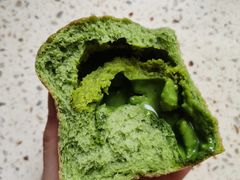 箬竹抹茶流心小方-蔬房面包烘焙