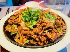炙子羊肉-柿合缘新京菜(国金中心商场店)