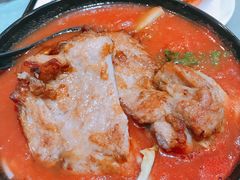 番茄浓汤鸡翅猪扒通粉-华嫂冰室(尖沙咀店)