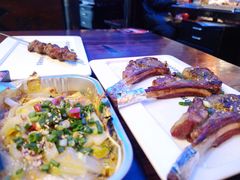锡纸娃娃菜-三个蒙古大叔羊肉串(大宁店)