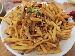 干扁藕丝-小李子油焖大虾向阳总店