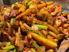 干锅虾+鸡翅-炭舍干锅(华发商都店)