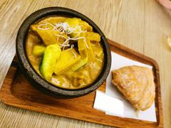 泰式咖哩配手抓饼-熹素·鲜美素食Vegetarian (天河领展店)