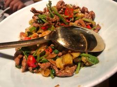 28秒爆炒黄牛肉-望湘园·洞庭渔宴(浦江欢乐颂店)