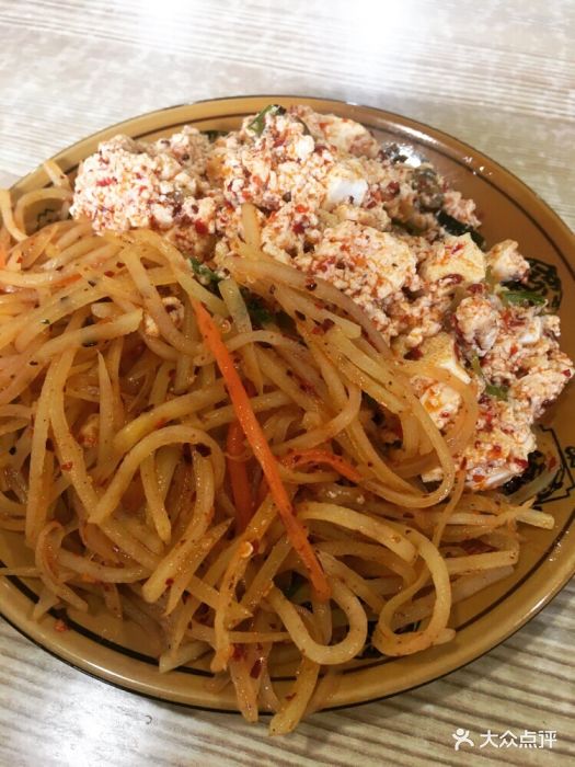 山西一绝特色刀削面拌菜图片 - 第3张