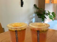 西柚百香果苏打-KAFVS咖啡思咖啡馆(香海路店)