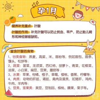 怀孕了每月应该吃什么？