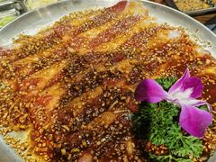 -明洞阿姨·韩式酱蟹烤肉·创意料理(三元桥店)