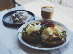 班尼迪克藜麦豆腐野蘑菇-The Rug Cafe(王府中环店)