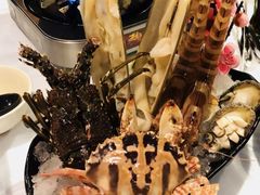 -鲜入围煮花胶鸡海鲜火锅