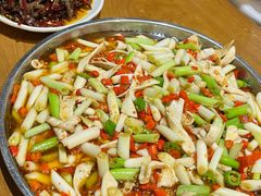 爆炒黄喉-邱金小炒·30 年盐帮江湖菜(自贡店)