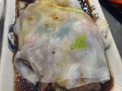 牛肉鲜虾双拼肠粉-银记肠粉店(市二宫店)