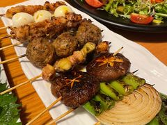 烤串拼盘盐烤-八喜为.深夜食堂(祥云小镇店)