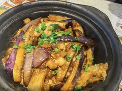 鱼香茄子煲-新宝餐厅(流塘店)