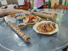 -盛得农家美食·无花果浸鸡·古法烧鸡·竹筒饭(白水寨森林海店)