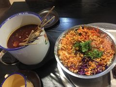 涮毛肚&nbsp;小味拌菜-喝丢一只鞋海鲜烧烤·海肠捞饭(文体街店)