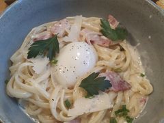 奶油培根半熟蛋意面-EN SPACE恩空间