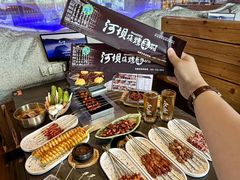 -河坝烧烤串城(金达莱店)