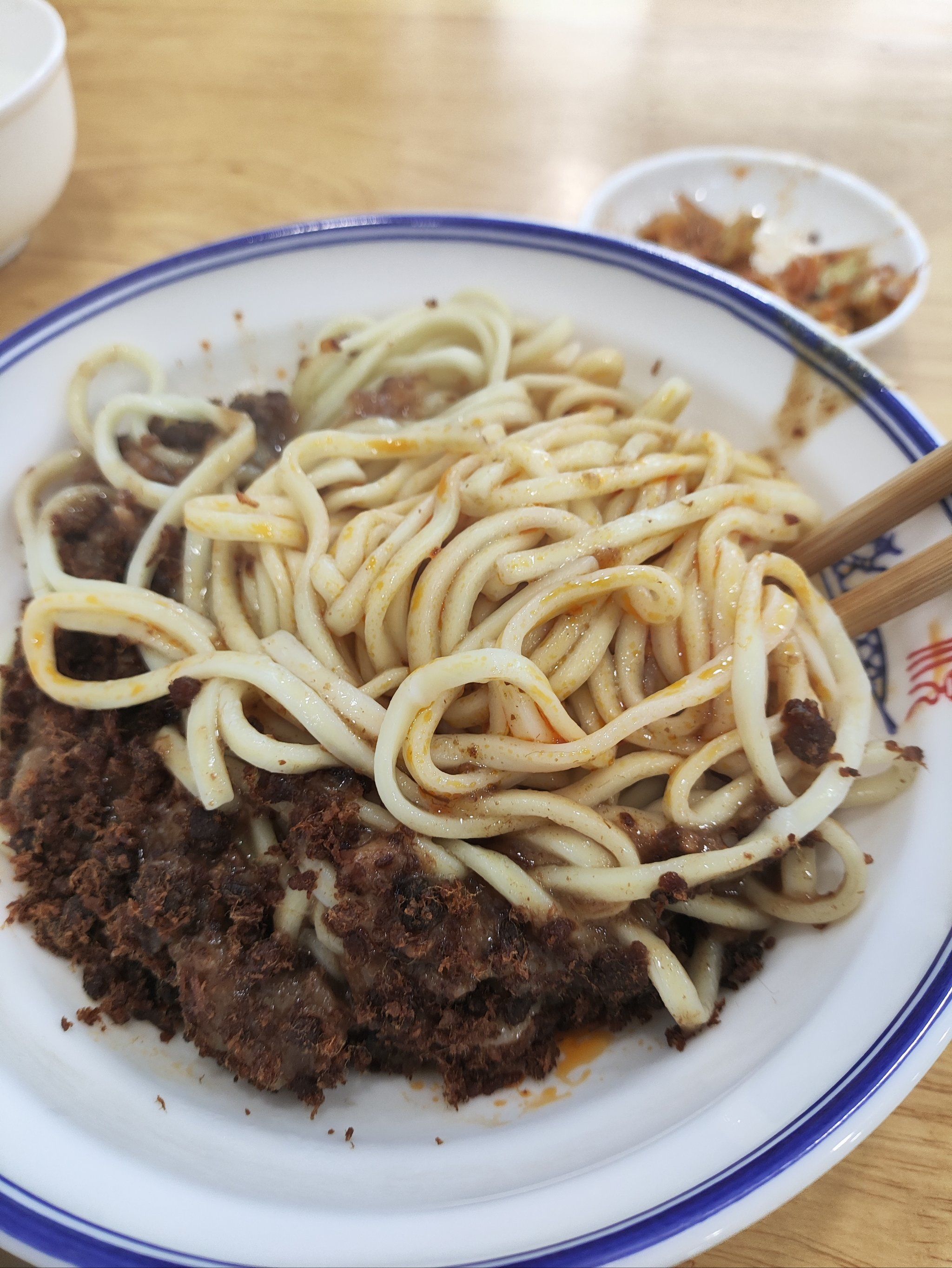 肖家河家常面 红油干绍面,这个… 只能说是没吃过