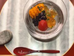 甜虾海胆鲟鱼籽-鳥喜Toriki怀石烧鸟料理
