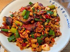 土萝卜干炒土腊肉-吃饭皇帝大(解放西路店)