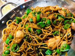 双椒鸡捞面-小杨烤肉(朱雀店)