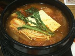 泡菜汤-紫霞门韩国料理烤肉(深南东路店)