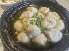 鸡汤水面筋-西山人家·二十年老字号农家菜(旺山店)