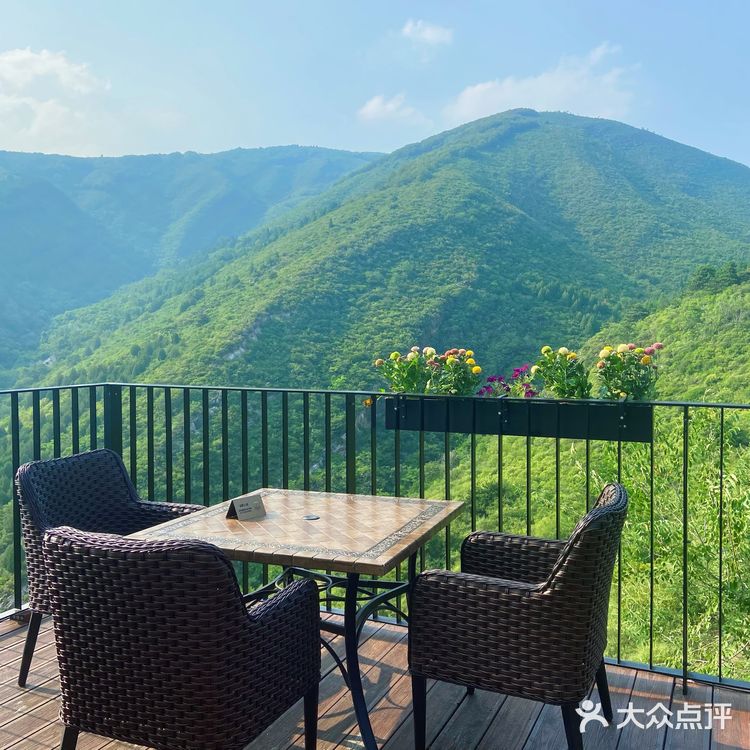 可以眺望山谷水库的咖啡厅⛰️