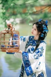 -苏州窝边小草摄影·汉服妆造跟拍(拙政园店)