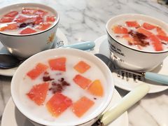 桃胶木瓜炖奶-大熊小厨(七星店)