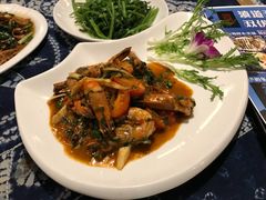 香茅草炒虾-滇道云南特色料理(康定路店)