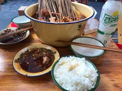 -拈签一笑黄牛肉辣卤串串