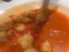 番茄烩虾滑-渔码头食府·20年蓬莱老字号(登州路店)