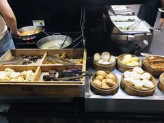 自助取餐区-素德轩素食餐厅(东港店)
