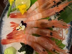 鲜虾刺身-松子料理(白家庄店)
