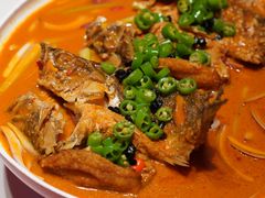 朴豆角烧臭桂鱼-鸽子侯·家宴·平价海鲜(市图书馆店)
