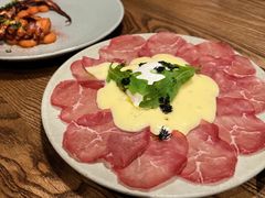 风干牛肉黑松露温泉蛋土豆泥-Apollo·西班牙小酒馆(安福路店)