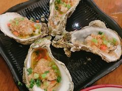 蒜蓉蒸生蚝-海棠湾聚鼎香海鲜坊(海昌梦幻不夜城店)