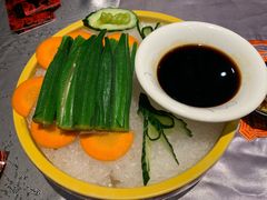 冰镇秋葵-红辣椒·川菜·火锅(大洋中心店)